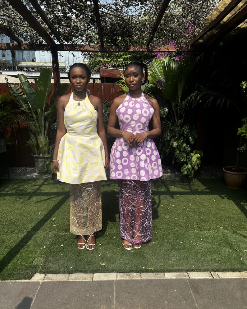 Temade Embroidered Flute Skirt