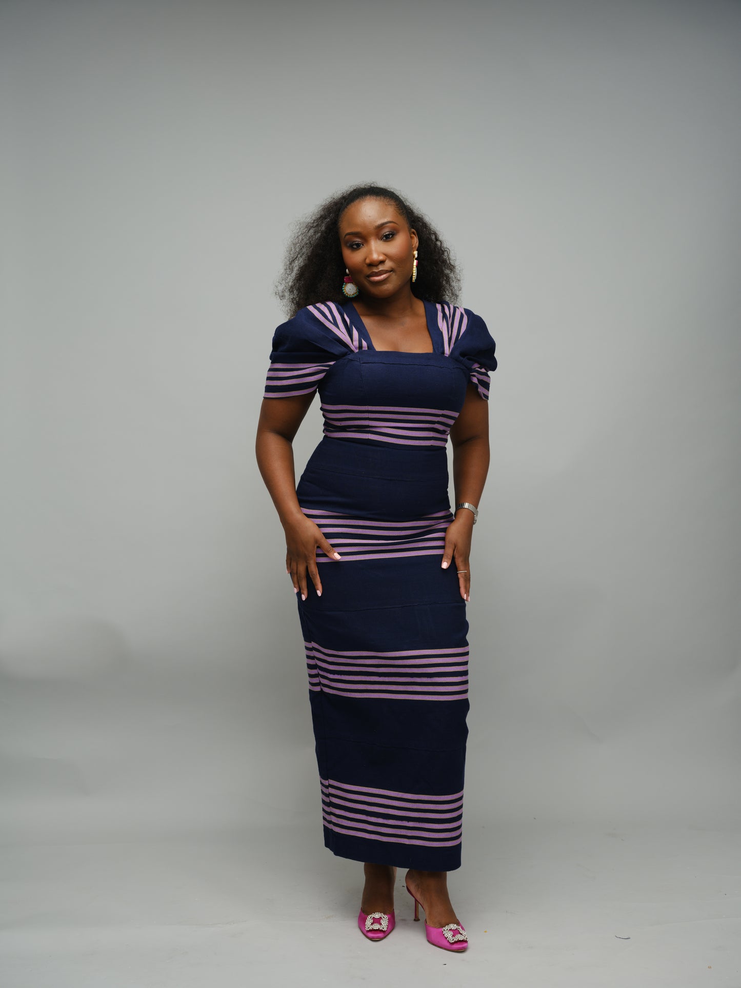 Ojah Design Aso-Oke dress