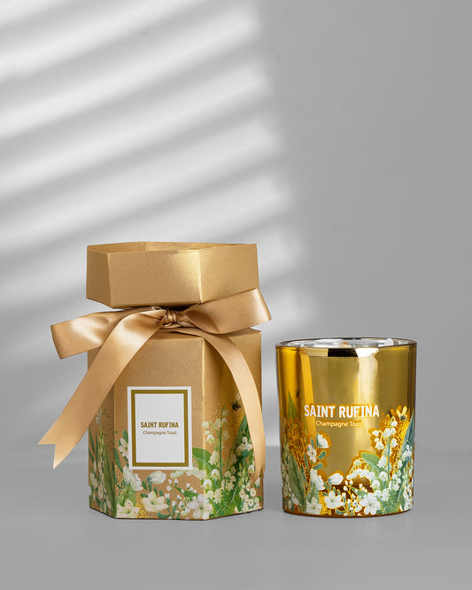 Saint Rufina Scented Candle 400g - Champagne Toast