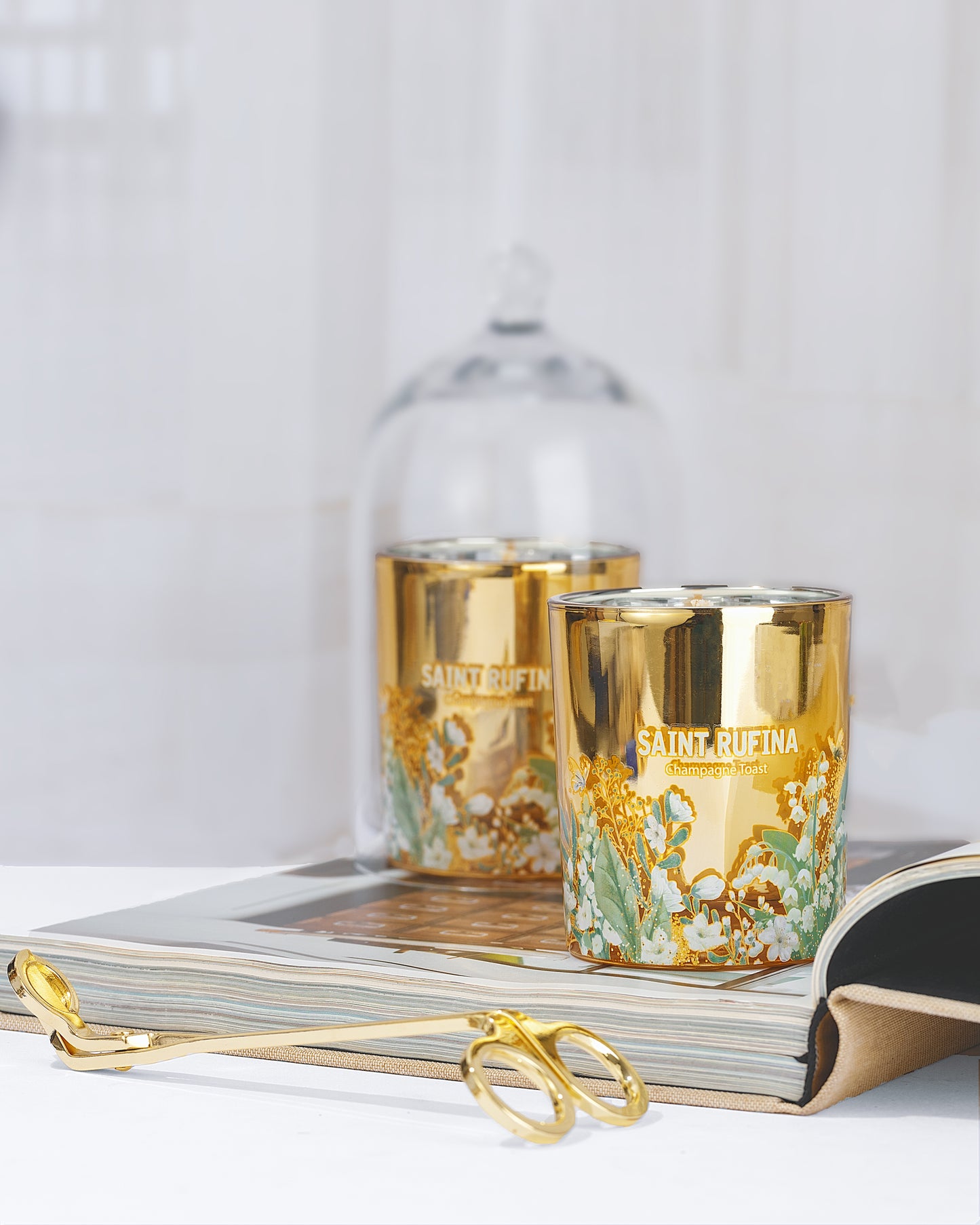 Saint Rufina Scented Candle 400g - Champagne Toast