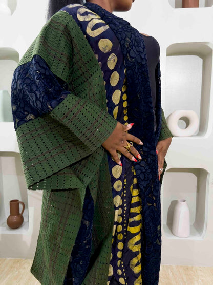 Ebonimode Aso oke Kimono
