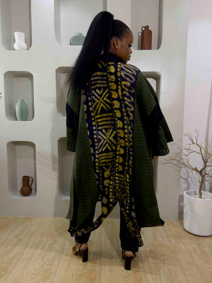 Ebonimode Aso oke Kimono