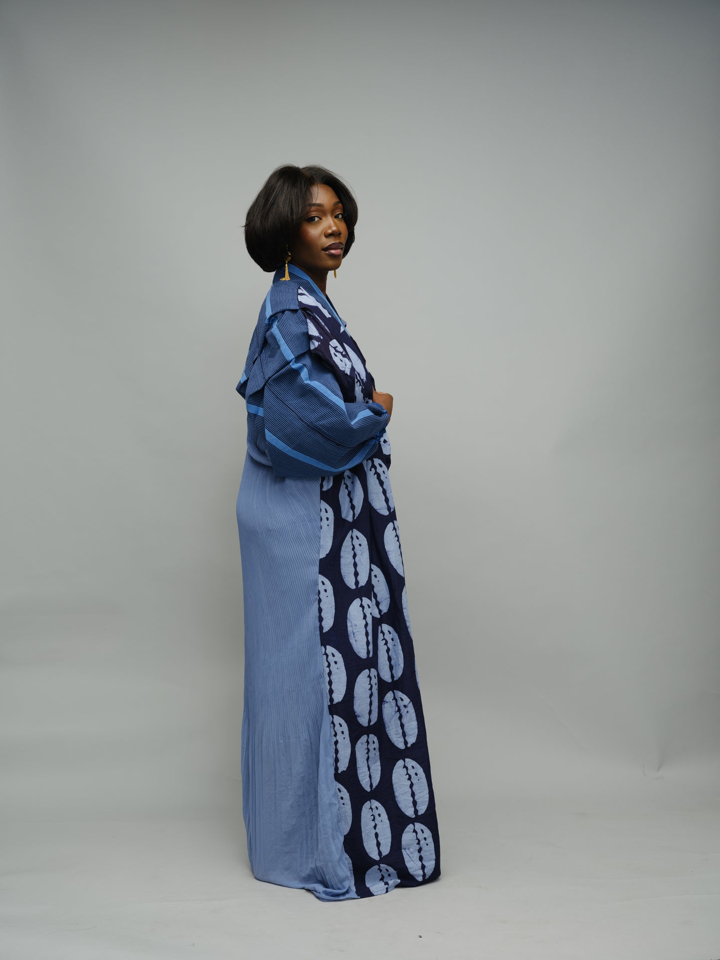 Ebonimode Cowrie Kimono