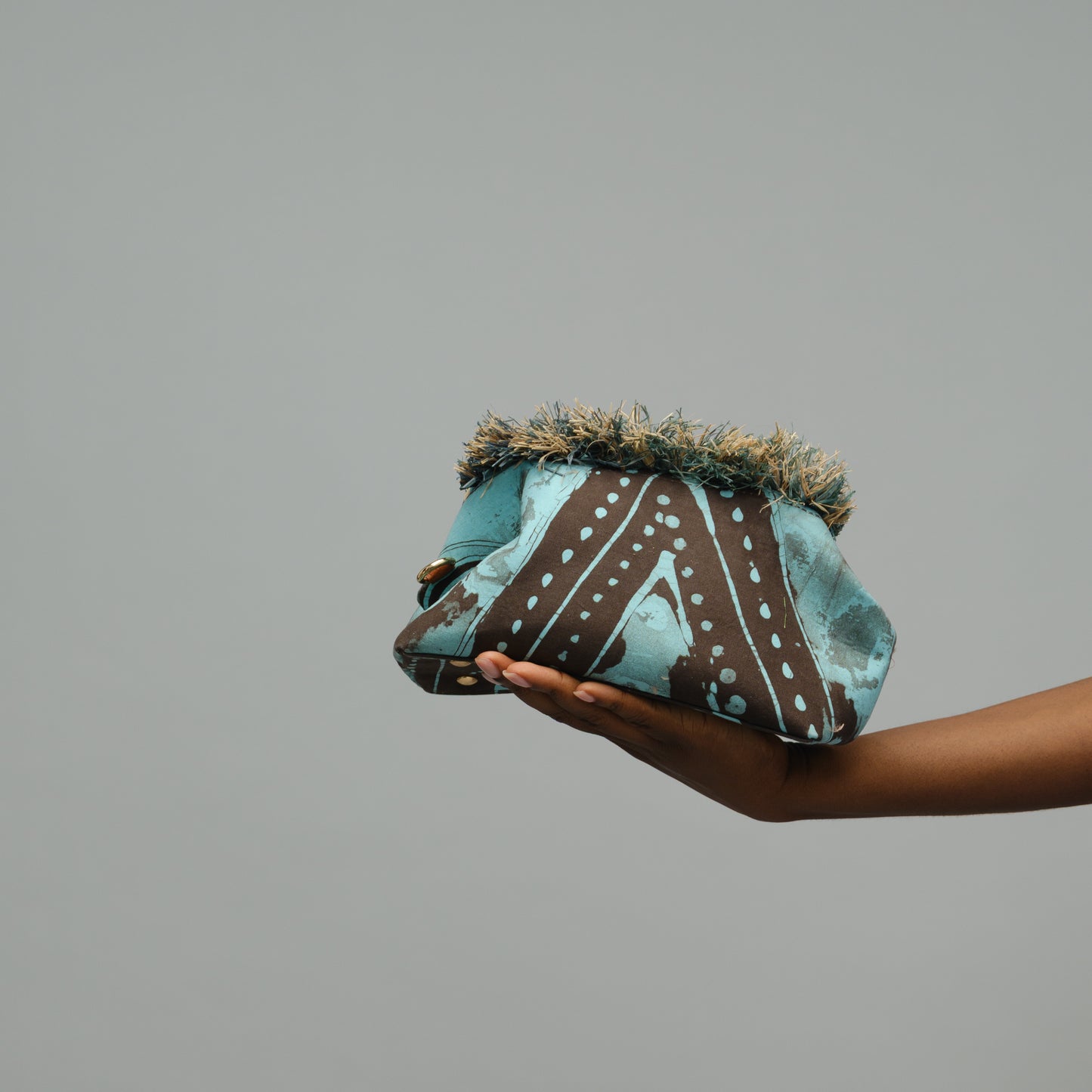 Ebonimode Adire Ocean Clutch