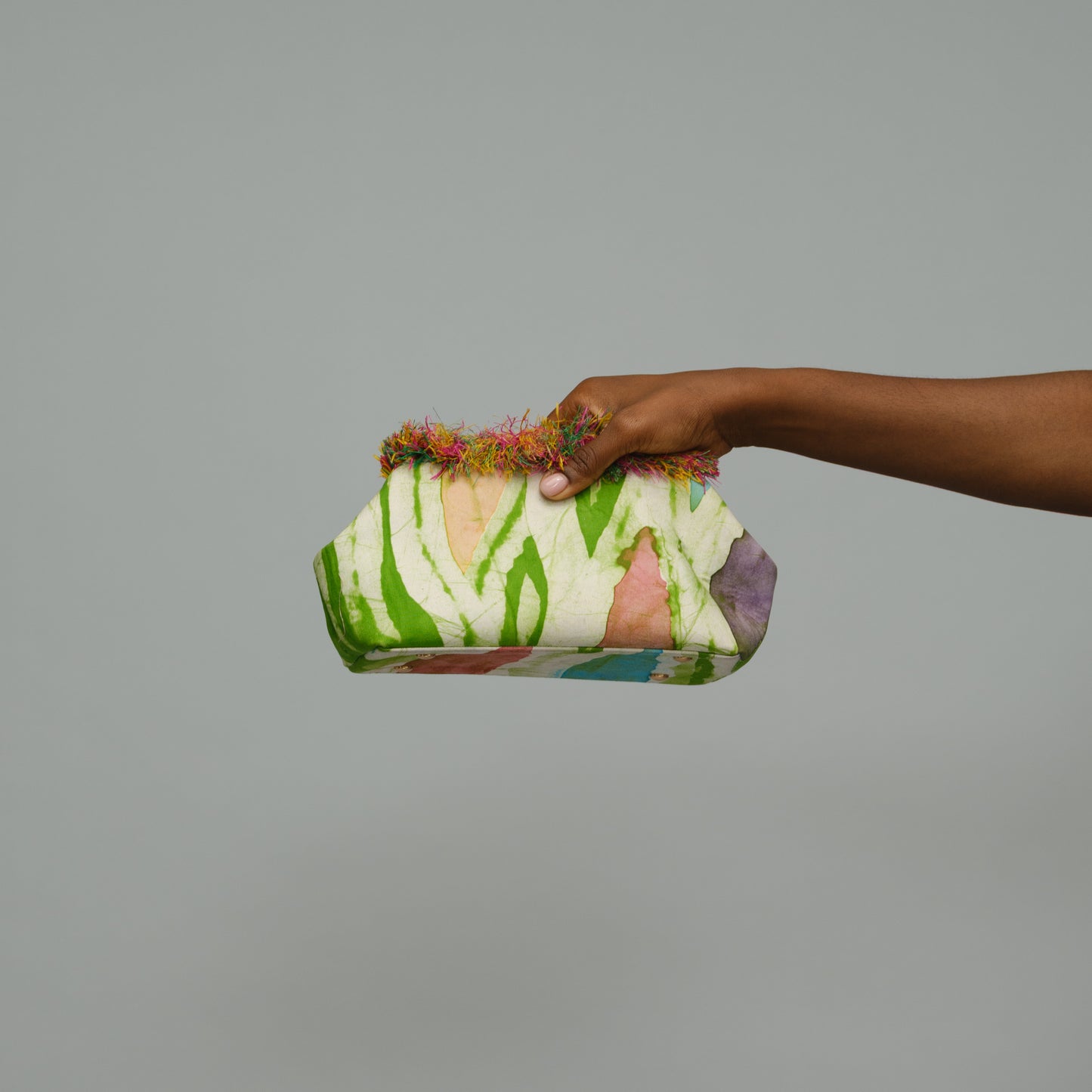 Ebonimode Adire Pastel Clutch