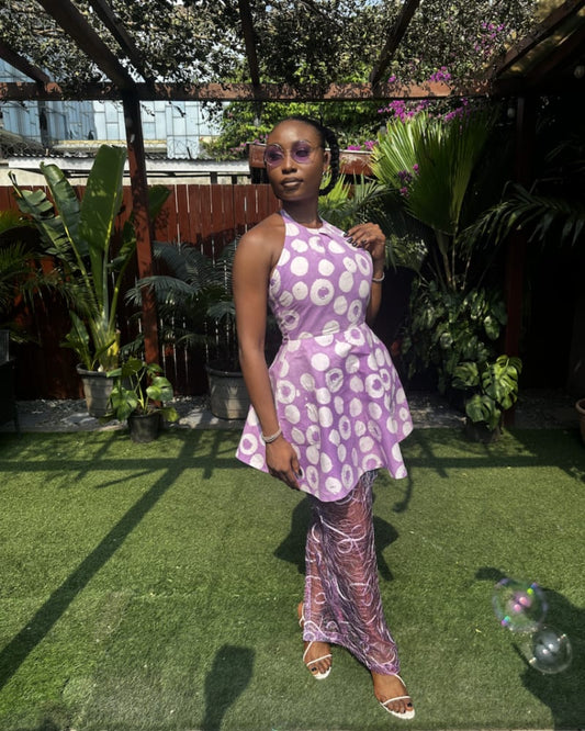 Temade Embroidered Flute Skirt