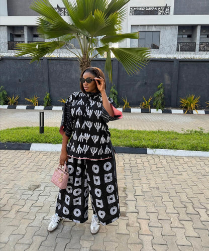 Arira Monochrome culottes set
