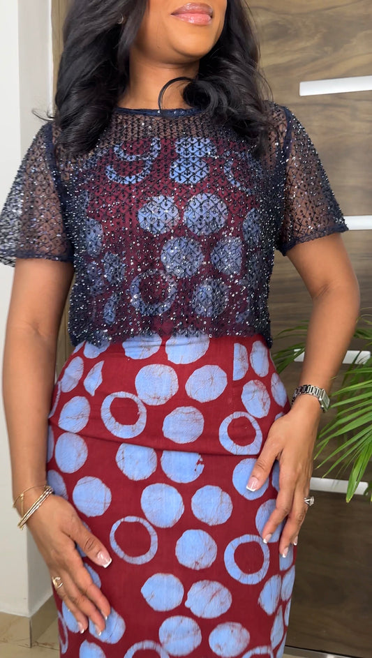 Temade half tee top