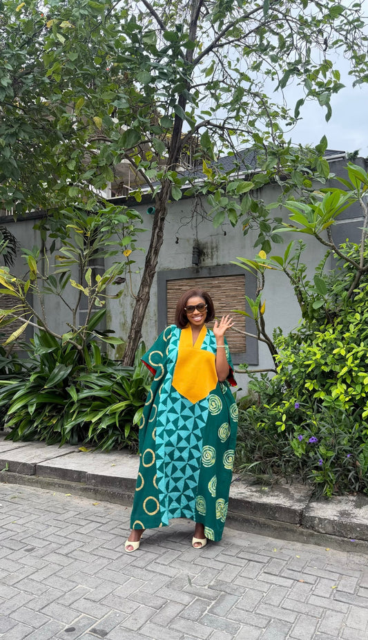 Arira Green Asooke bubu
