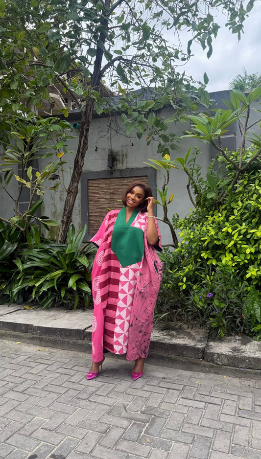 Arira Pink Asooke bubu