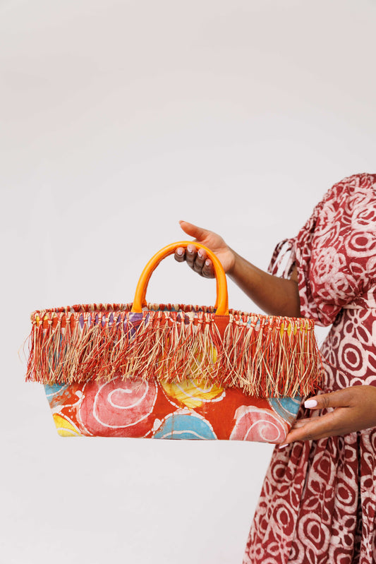 Ebonimode Raffia bag