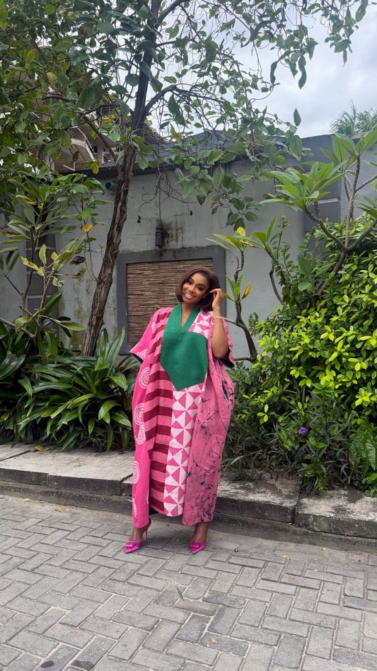 Arira Pink Asooke bubu