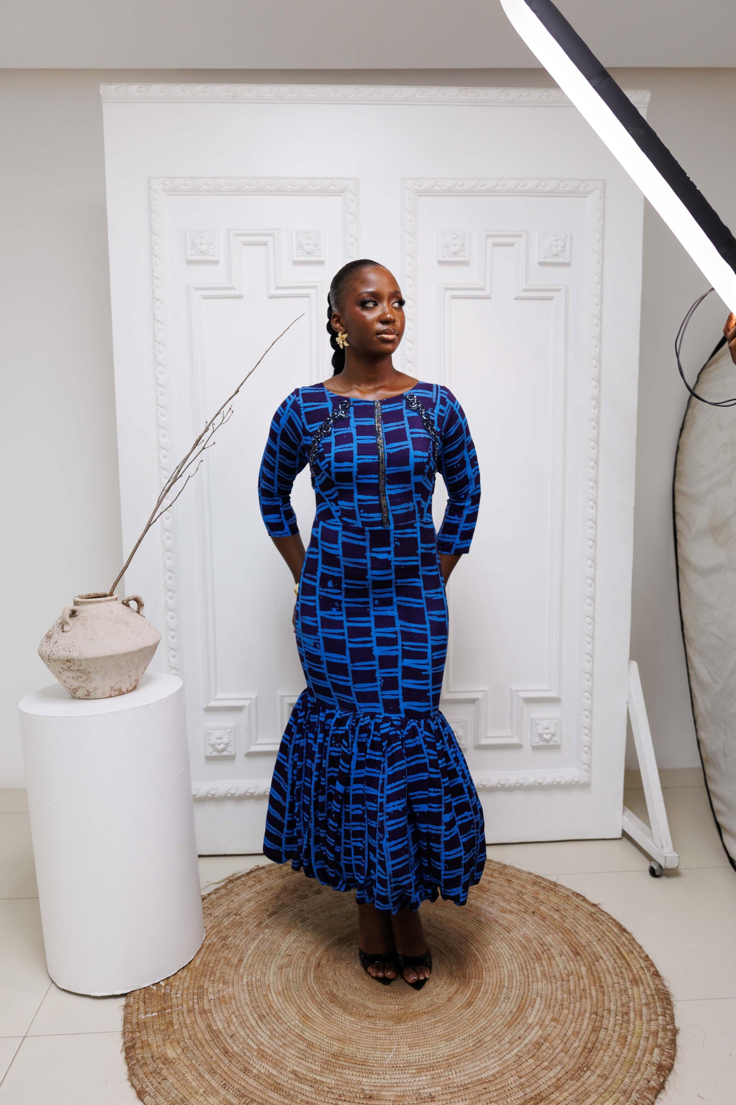 Ebonimode Adiire bubble dress
