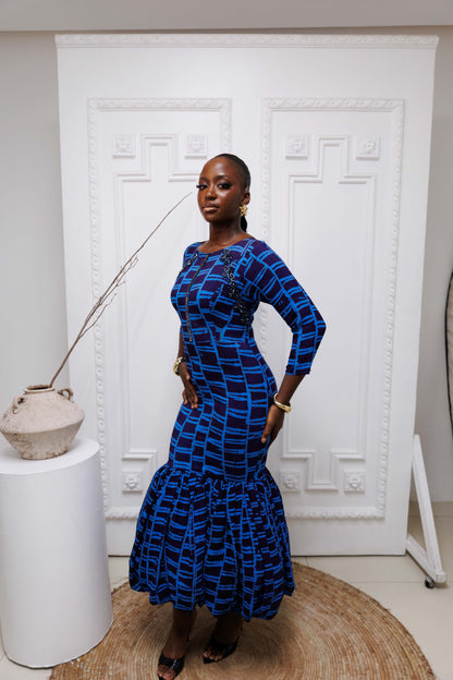 Ebonimode Adiire bubble dress