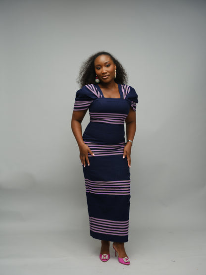 Ojah Design Aso-Oke dress