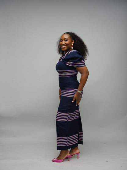 Ojah Design Aso-Oke dress