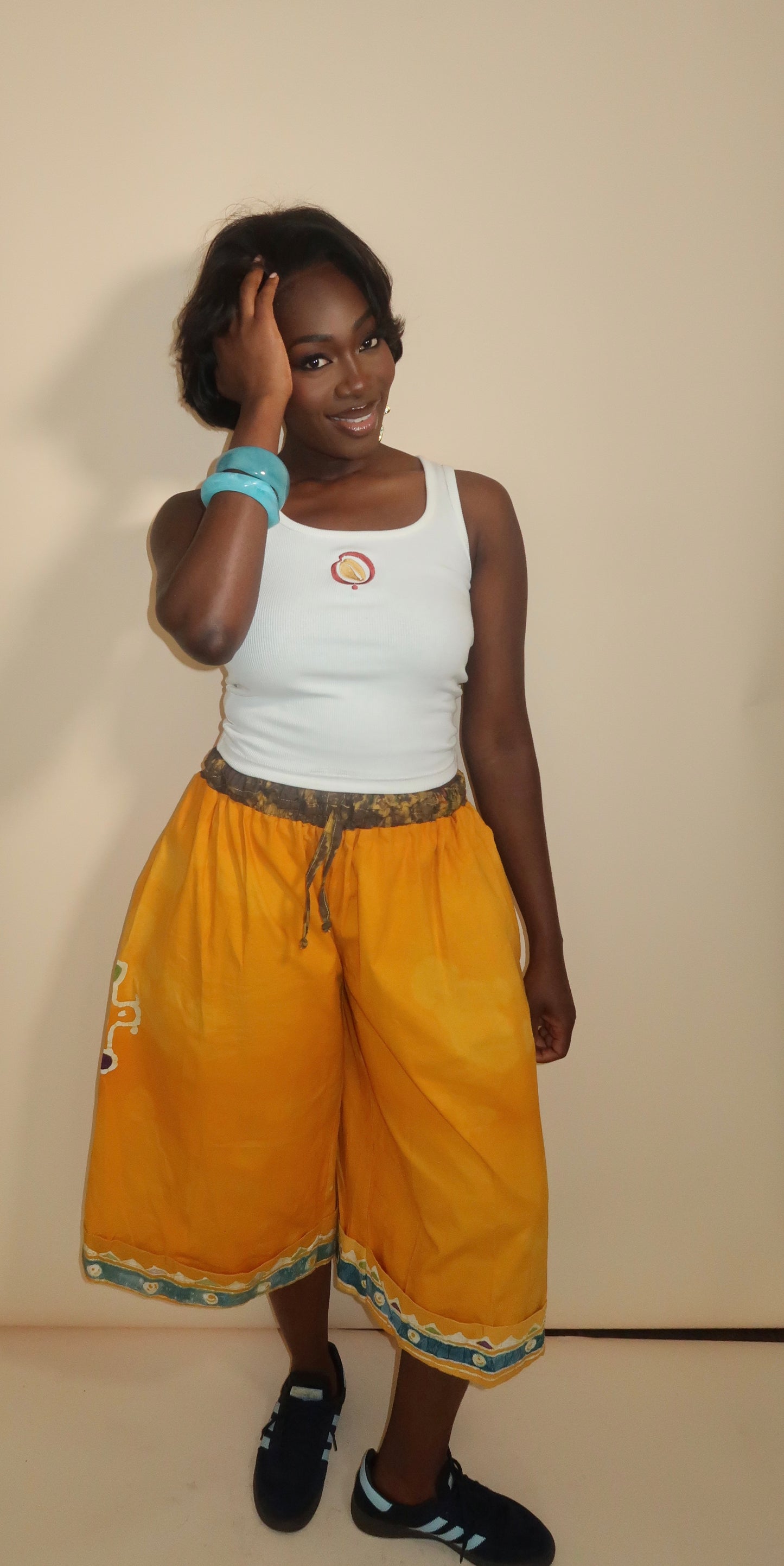 Ojah Design Embroidered Vest Top