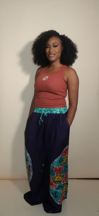 Ojah Design Embroidered Vest Top