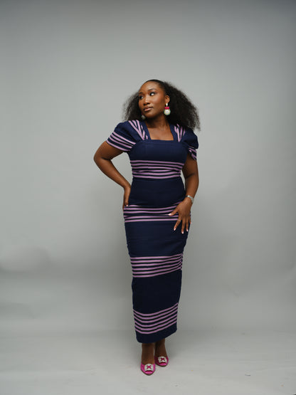 Ojah Design Aso-Oke dress