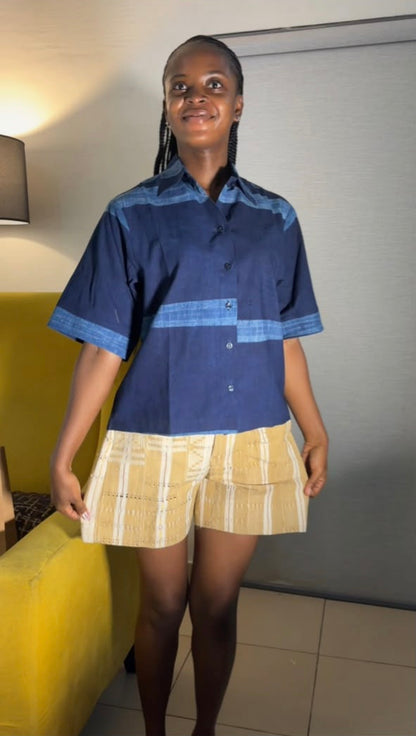 Afrilush Brown short set