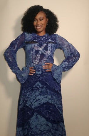 Ebonimode Beaded Dress