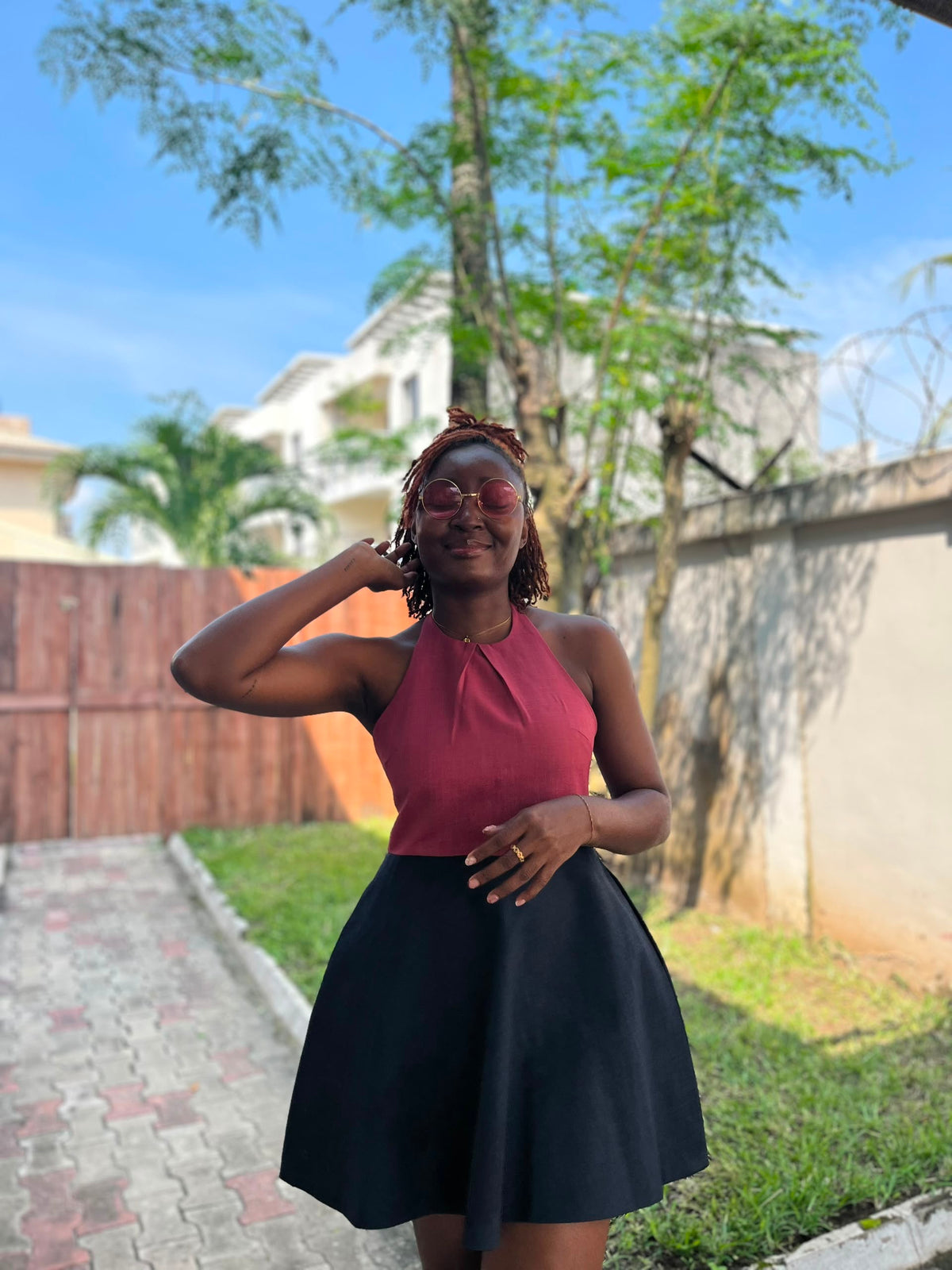 Temade Trumpet dress